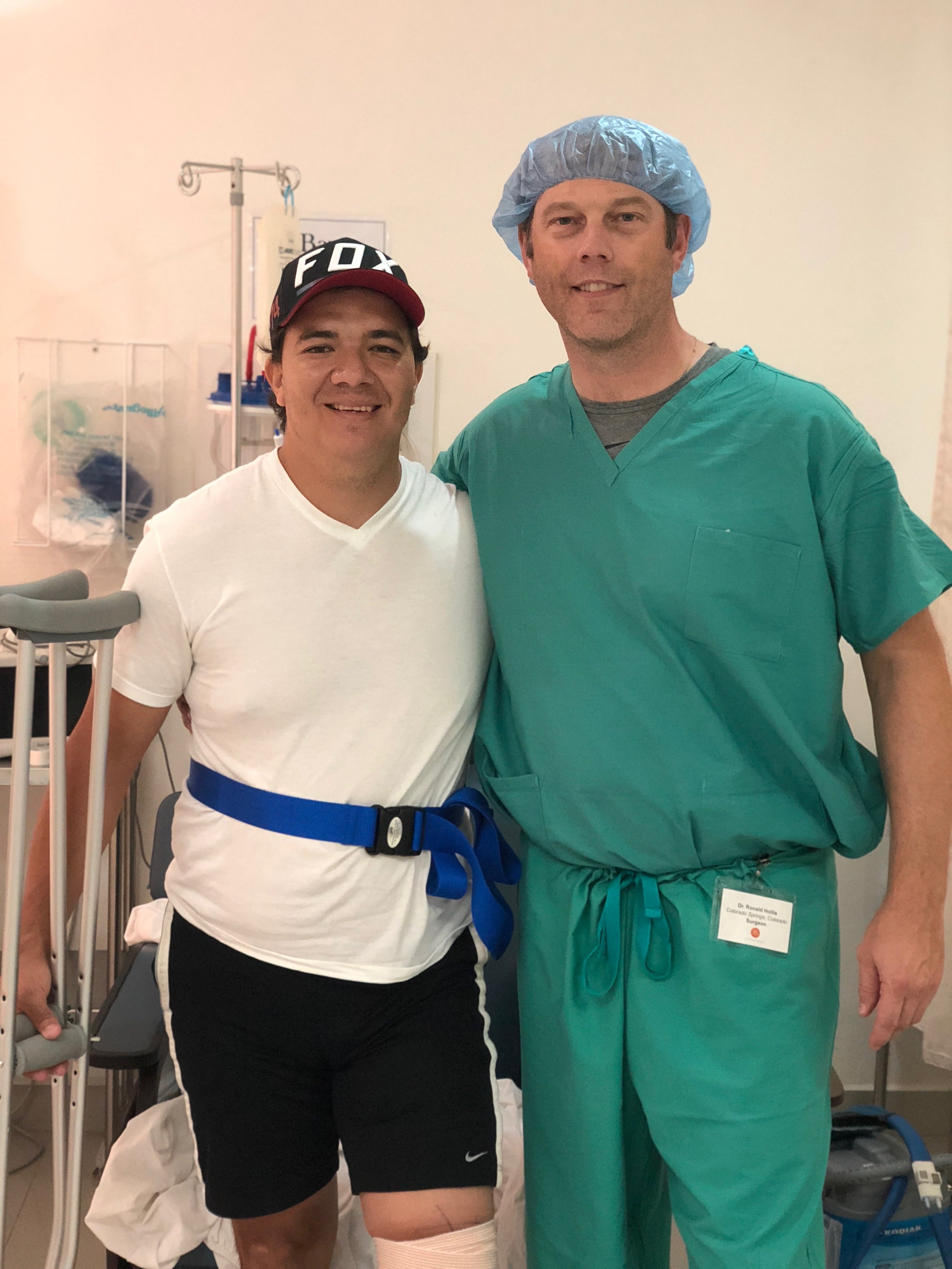 Dr. Hollis & Honduran Patient